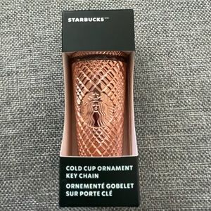 Cold cup ornament key chain